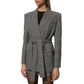 PINKO Black Wool Suits & Blazer