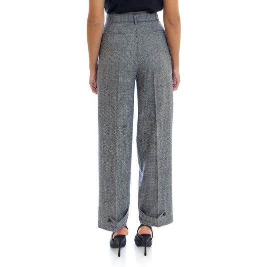 PINKO Black Wool Jeans & Pant