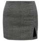 PINKO Black Wool Skirt