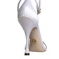 Dolce & Gabbana White KEIRA Heels Ankle Strap Sandals Shoes