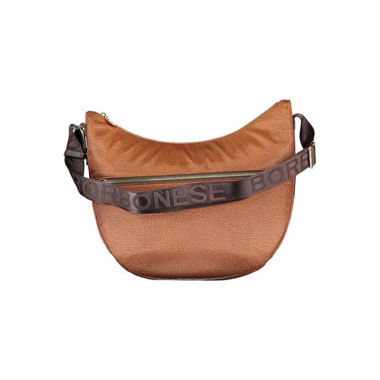 Borbonese Brown Polyester Handbag