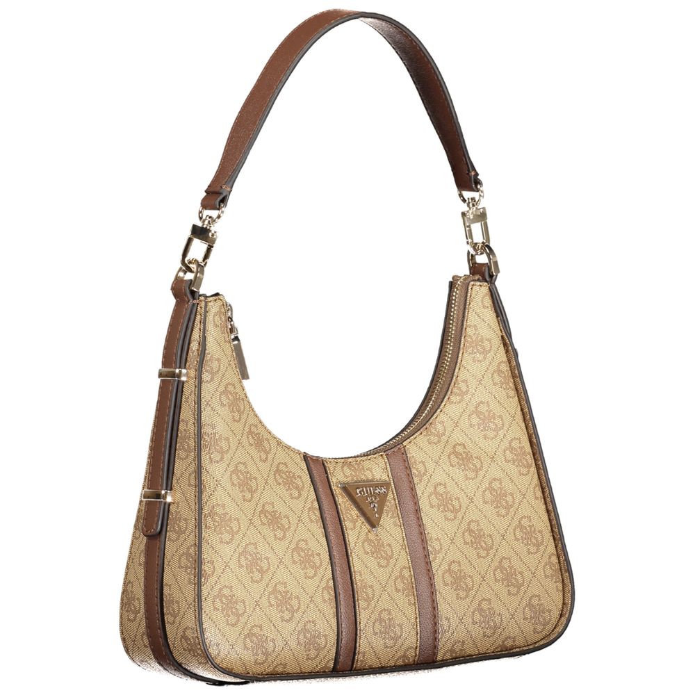 Guess Jeans Beige Polyethylene Handbag