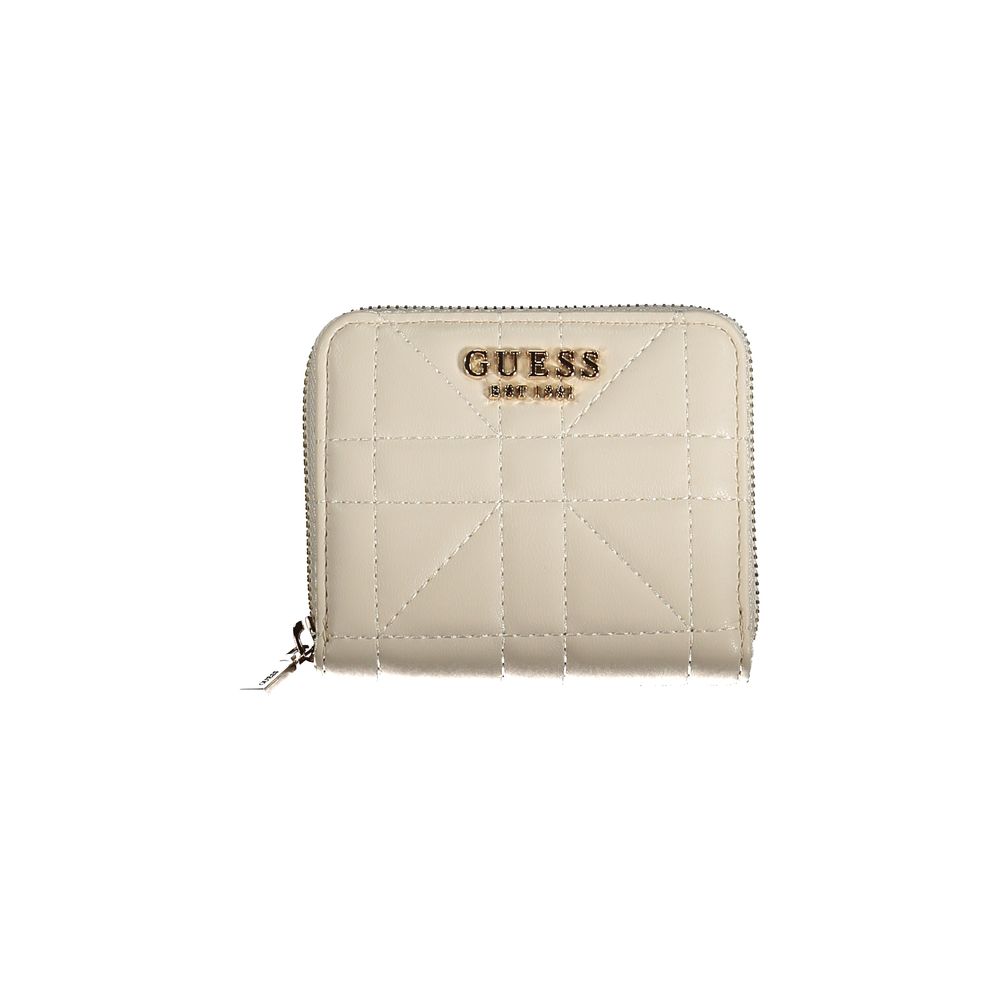 Guess Jeans Beige Polyethylene Wallet