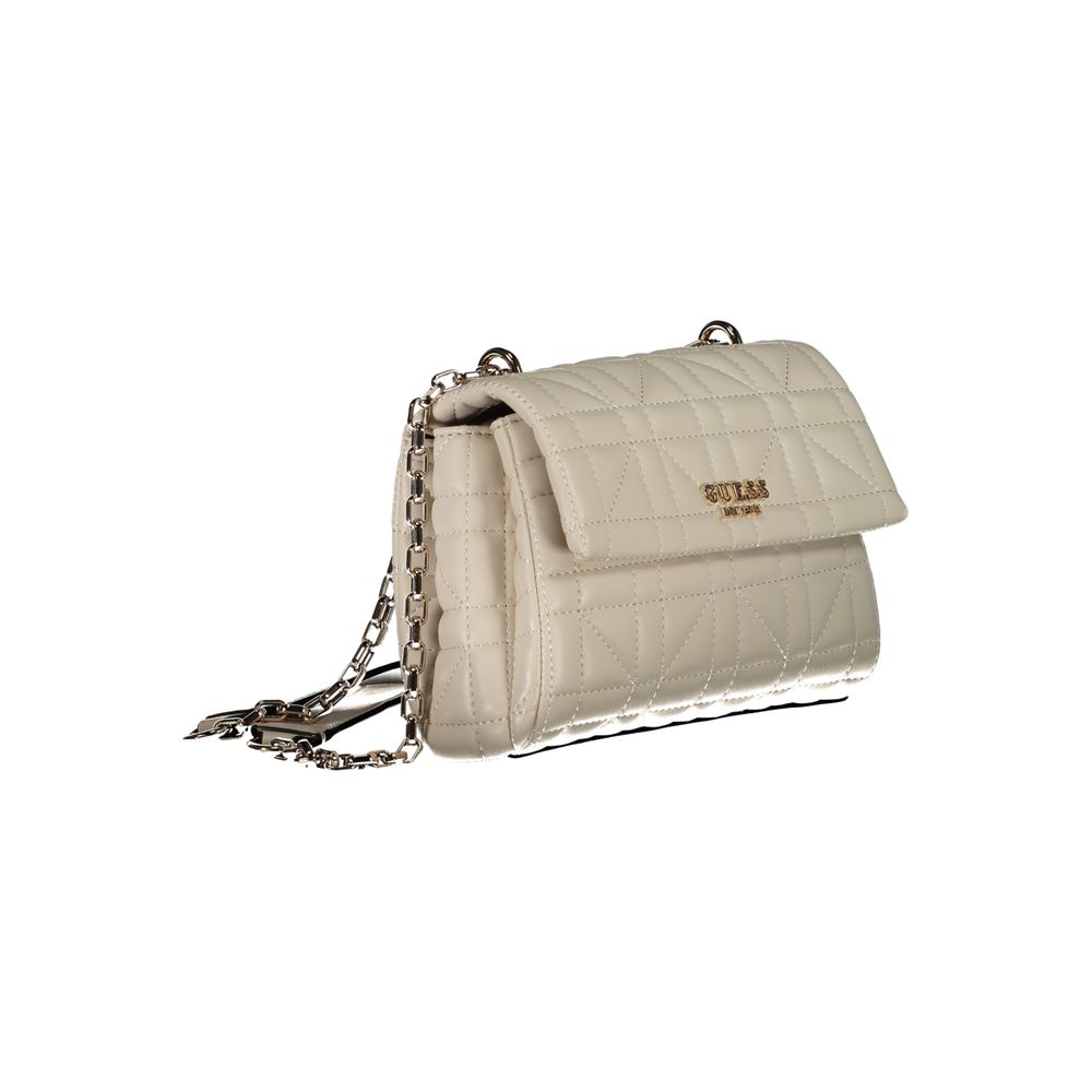 Guess Jeans Beige Polyethylene Handbag