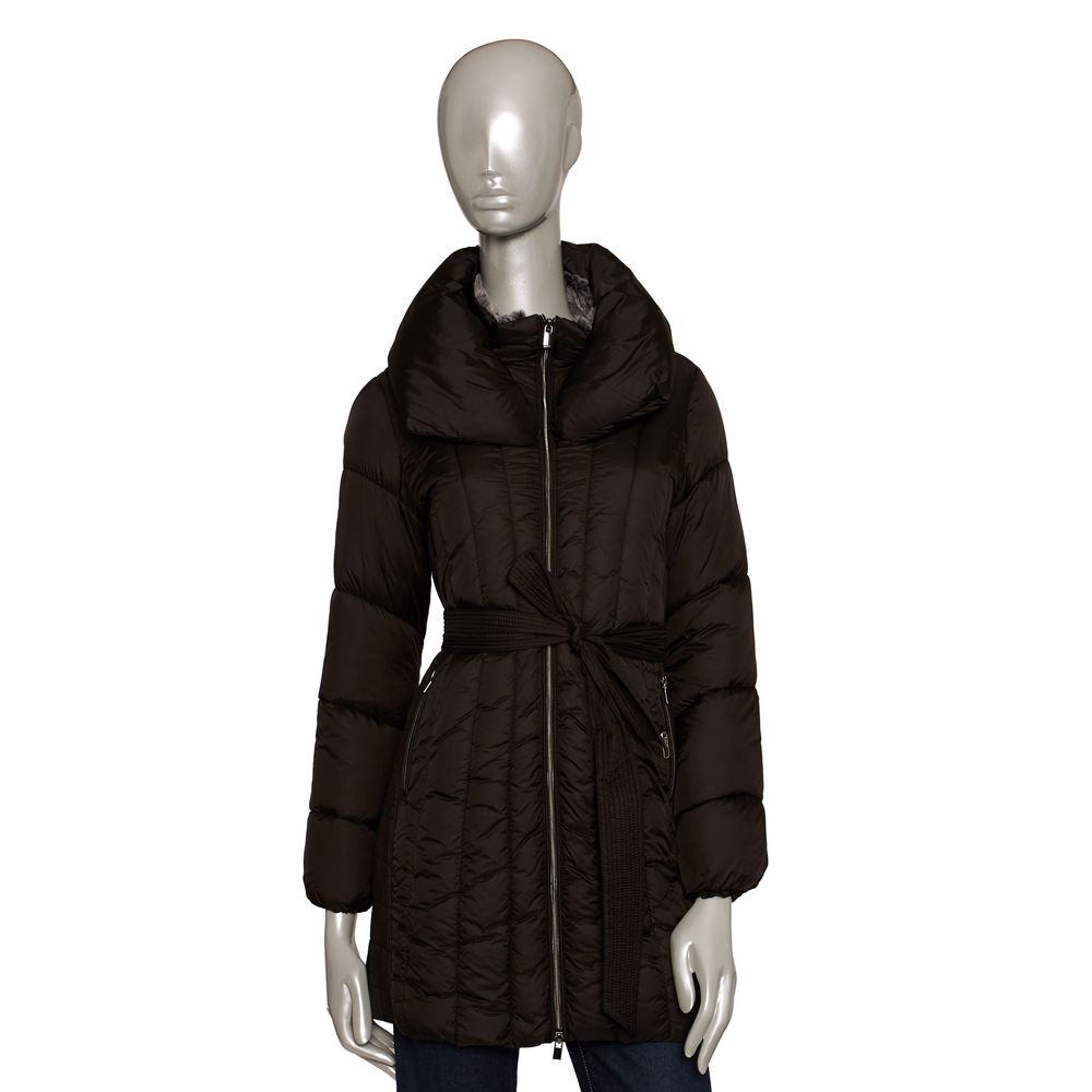 Baldinini Trend Black Polyester Women Jacket