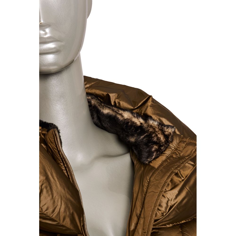 Baldinini Trend Brown Polyester Women Jacket