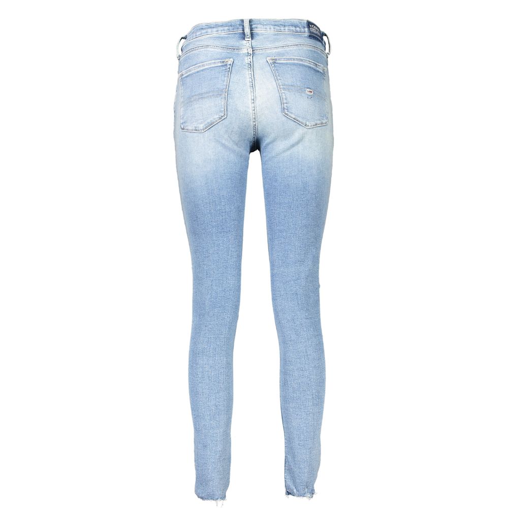 Tommy Hilfiger Light Blue Cotton Jeans & Pant