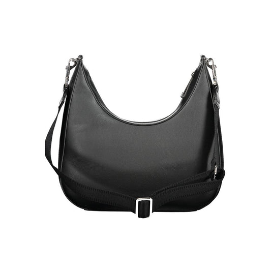 Tommy Hilfiger Black Polyester Handbag