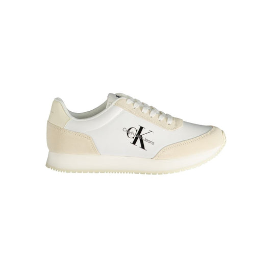 Calvin Klein Beige Polyester Sneaker