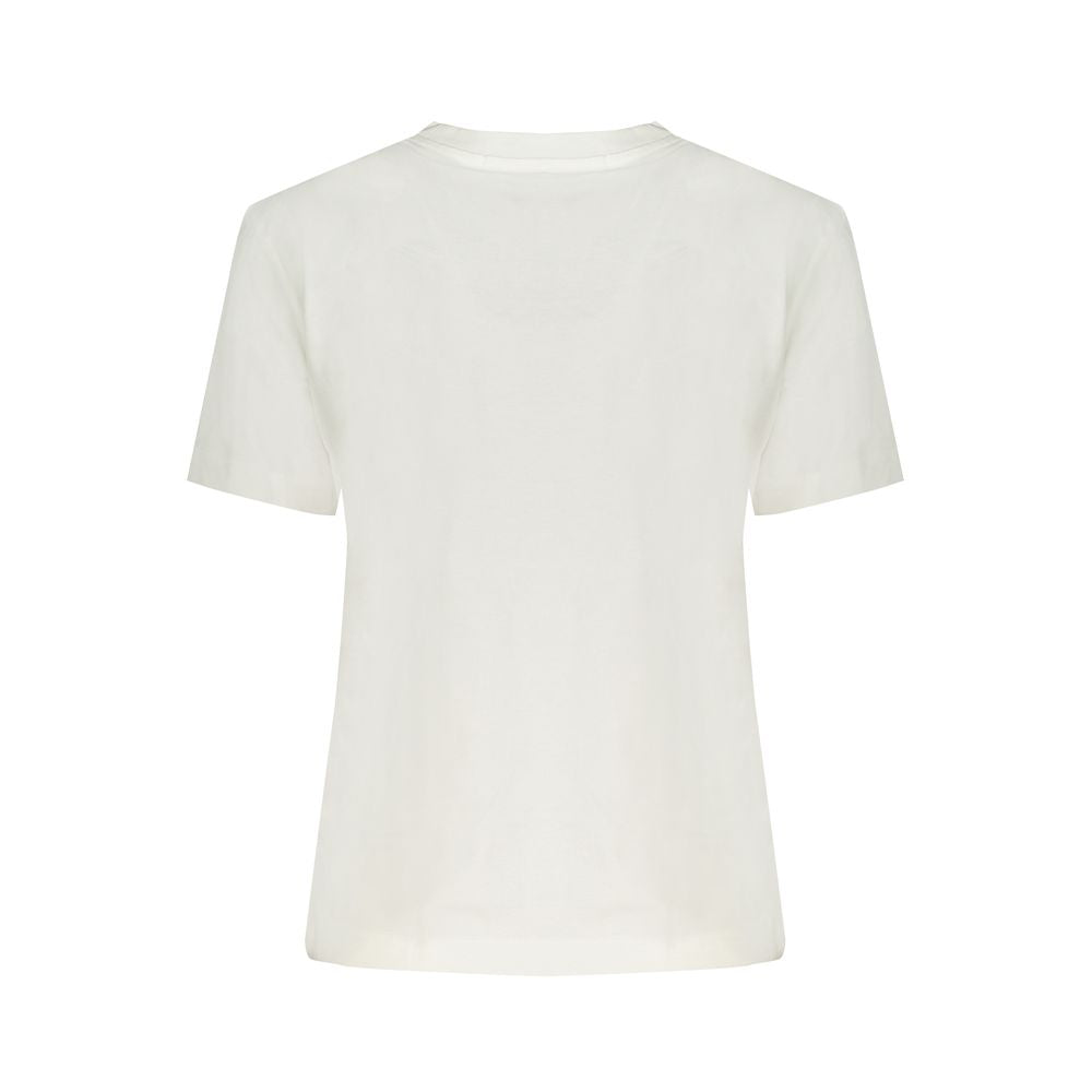 Calvin Klein White Cotton Tops & T-Shirt