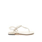 Miu Miu Beige Vernice Sandal