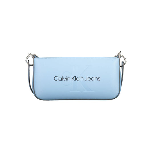 Calvin Klein Light Blue Polyethylene Handbag