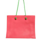 Alberta Ferretti Pink Leather Weekend Wednesday Shopping Tote Bag