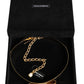 Dolce & Gabbana Gold Brass Adjustable Women Waist Chain Belt