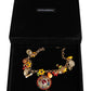 Dolce & Gabbana Gold Tone Brass Chain Embellished Statement Necklace