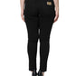 Dolce & Gabbana Black Cotton Mid Waist Skinny Denim Jeans