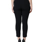 Dolce & Gabbana Black Viscose High Waist Tapered Pants