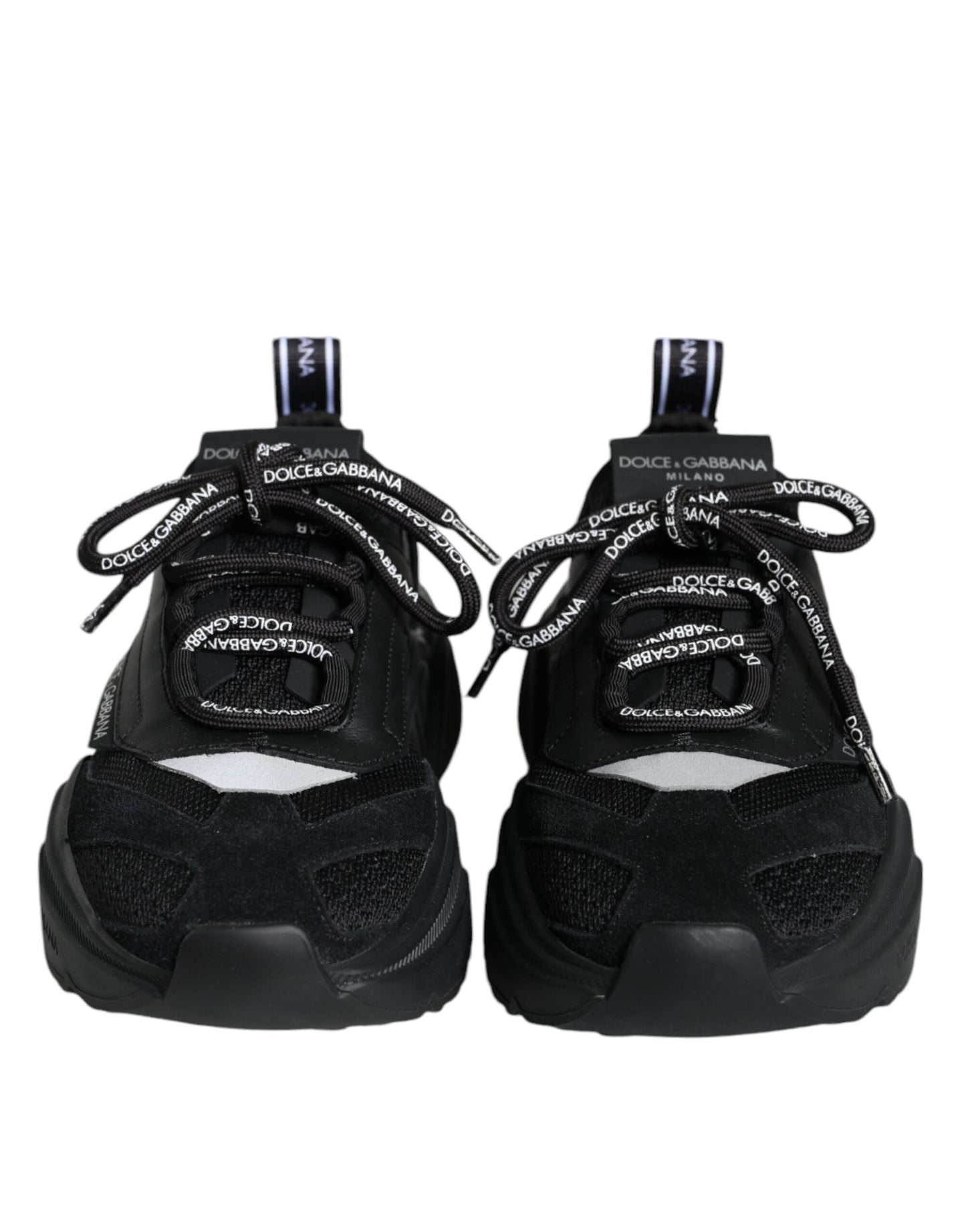 Dolce & Gabbana Black Daymaster Low Top Sneakers Shoes