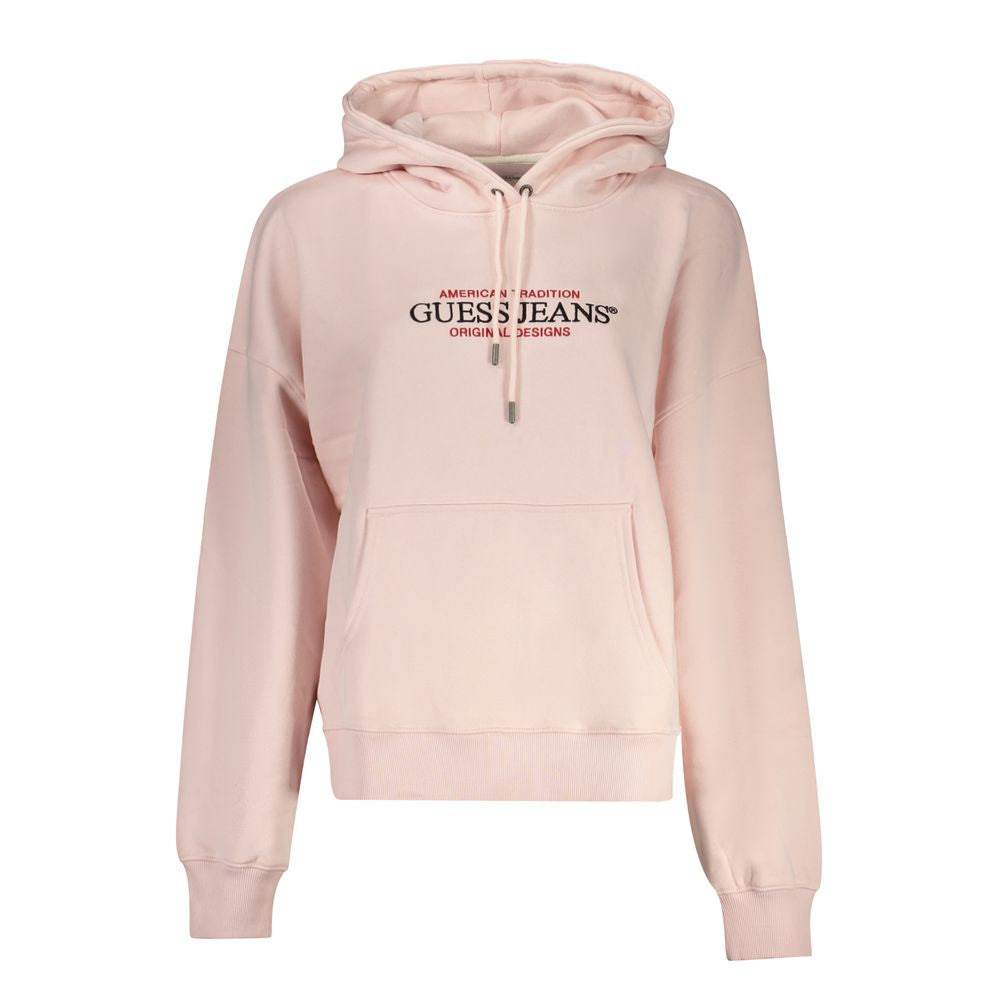 Guess Jeans Pink Cotton Women Sweater