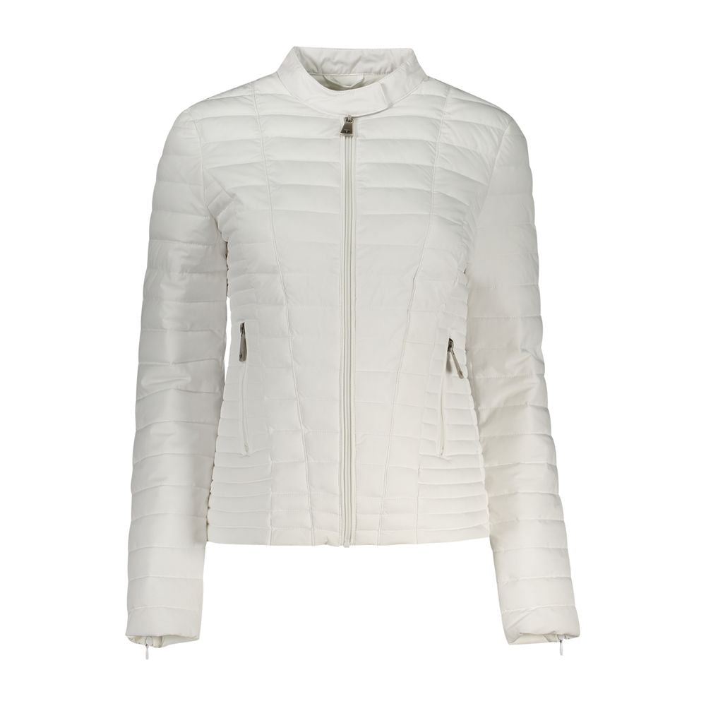 Guess Jeans White Polyethylene Women Jacket