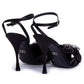 Dolce & Gabbana Black Leather Di Capra Sandal