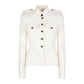 Dolce & Gabbana White Wool Jackets & Coat