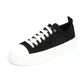 Dolce & Gabbana Black Cotton Sneaker