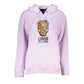 Cavalli Class Purple Cotton Sweater