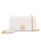 Off-White White Leather Crossbody Bag