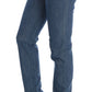 Costume National Super Slim Blue Wash Cotton Jeans