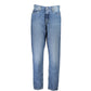 Calvin Klein Blue Cotton Jeans & Pant