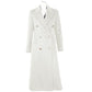 Made in Italy White Wool Vergine Jackets & Coat