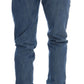 Costume National Elegant Boy Fit Blue Wash Jeans