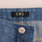 Costume National Elegant Boy Fit Blue Wash Jeans