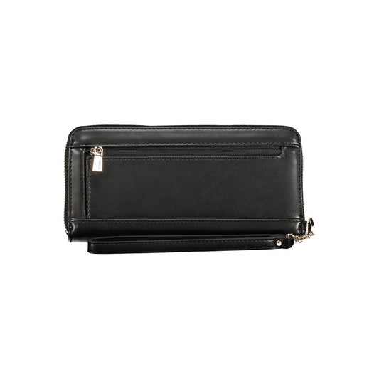 Guess Jeans Black Polyethylene Wallet