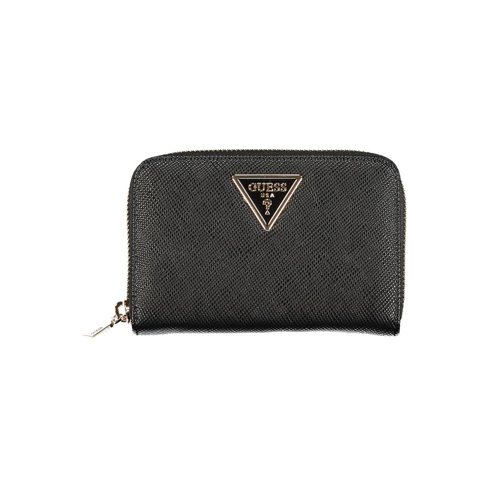 Guess Jeans Black Polyethylene Wallet