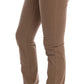 Costume National Beige Super Slim Fit Designer Jeans