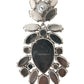 Dolce & Gabbana Elegant Large Baroque Crystal Brooch