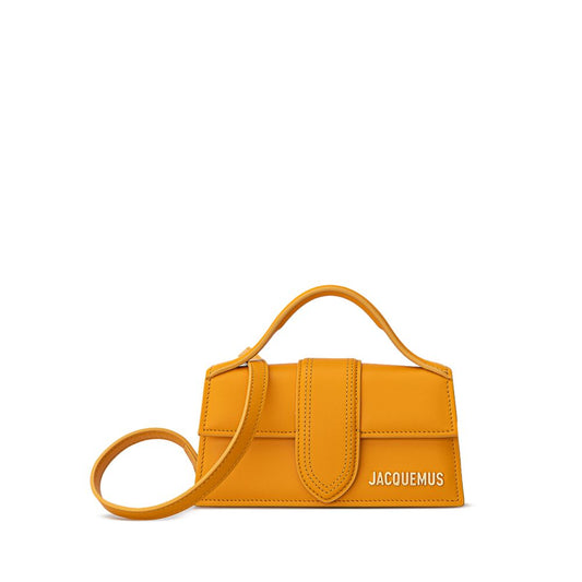 Jacquemus Orange Leather Handbag