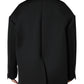 Dolce & Gabbana Black Polyester Double Breasted Coat Jacket