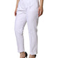 Dolce & Gabbana White Cotton Stretch Tapered Pants