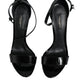 Dolce & Gabbana Black KEIRA Heels Ankle Strap Sandals Shoes