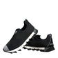 Dolce & Gabbana Black Neoprene Stretch Shark Sneakers Shoes