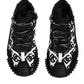 Dolce & Gabbana Black Logo Lace Up Low Top NS1 Sneakers Shoes