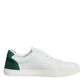 Dolce & Gabbana White London Calf Leather Sneakers Shoes