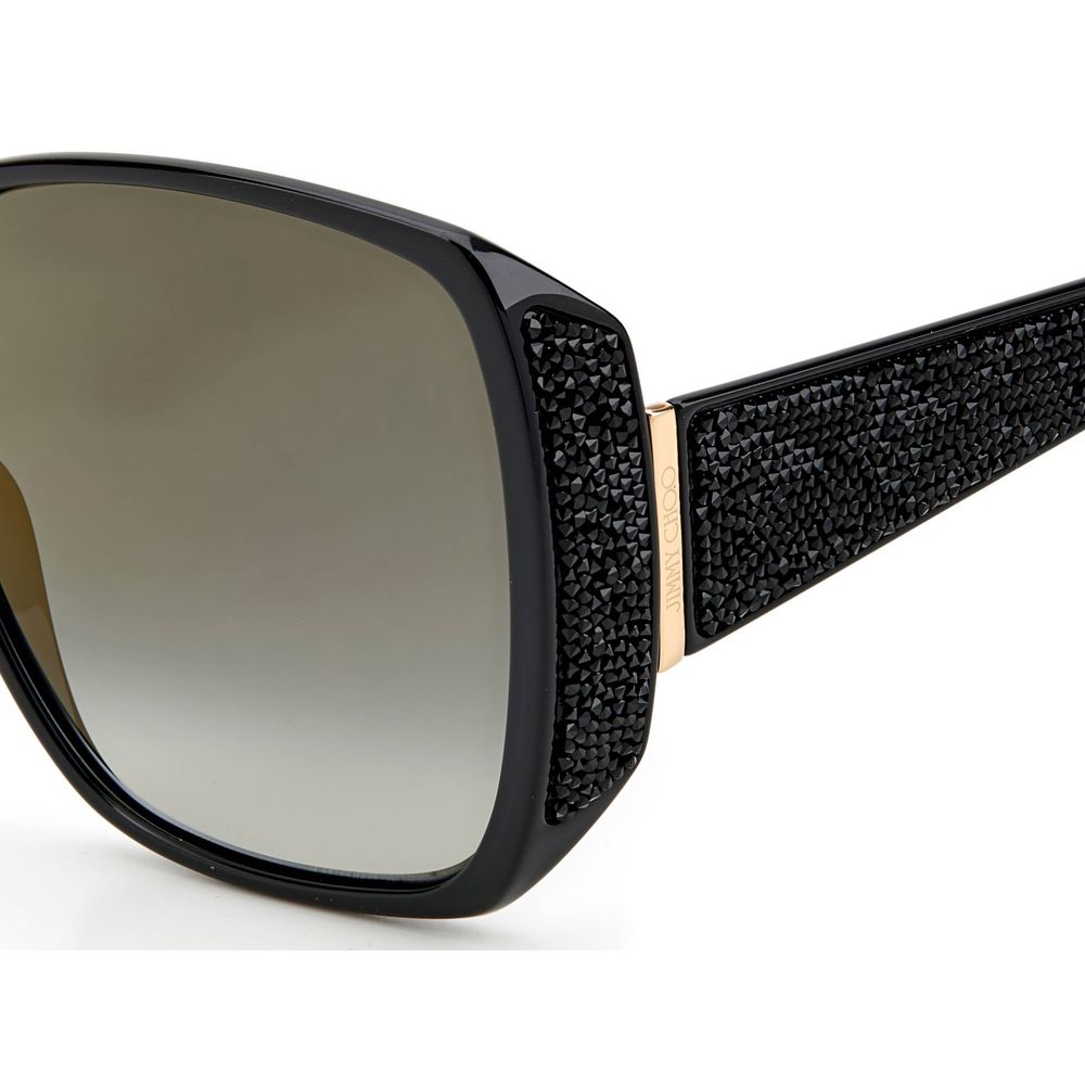 Jimmy Choo Black Plastic Sunglasses