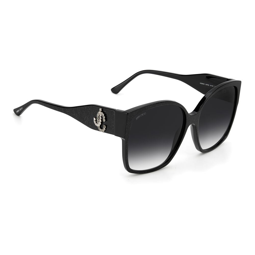 Jimmy Choo Black Acetate Sunglasses