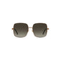 Jimmy Choo Brown Metal Sunglasses