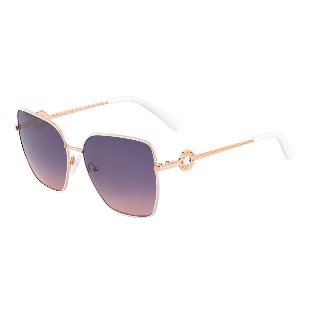 Guess Gold Metal Sunglasses