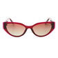 Guess Red Plastic Sunglasses